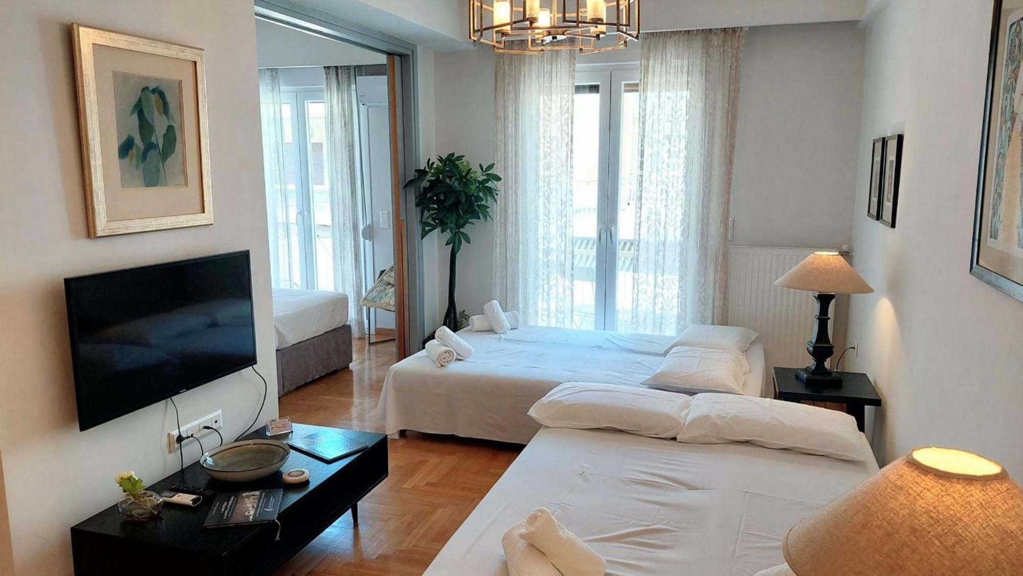 Elegant Apartment In Acropolis Athen Eksteriør bilde