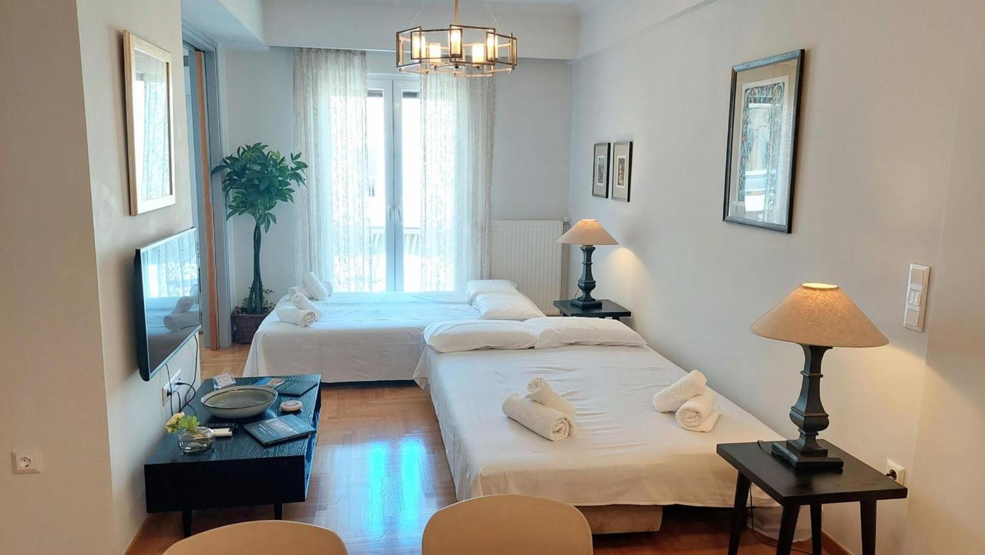 Elegant Apartment In Acropolis Athen Eksteriør bilde