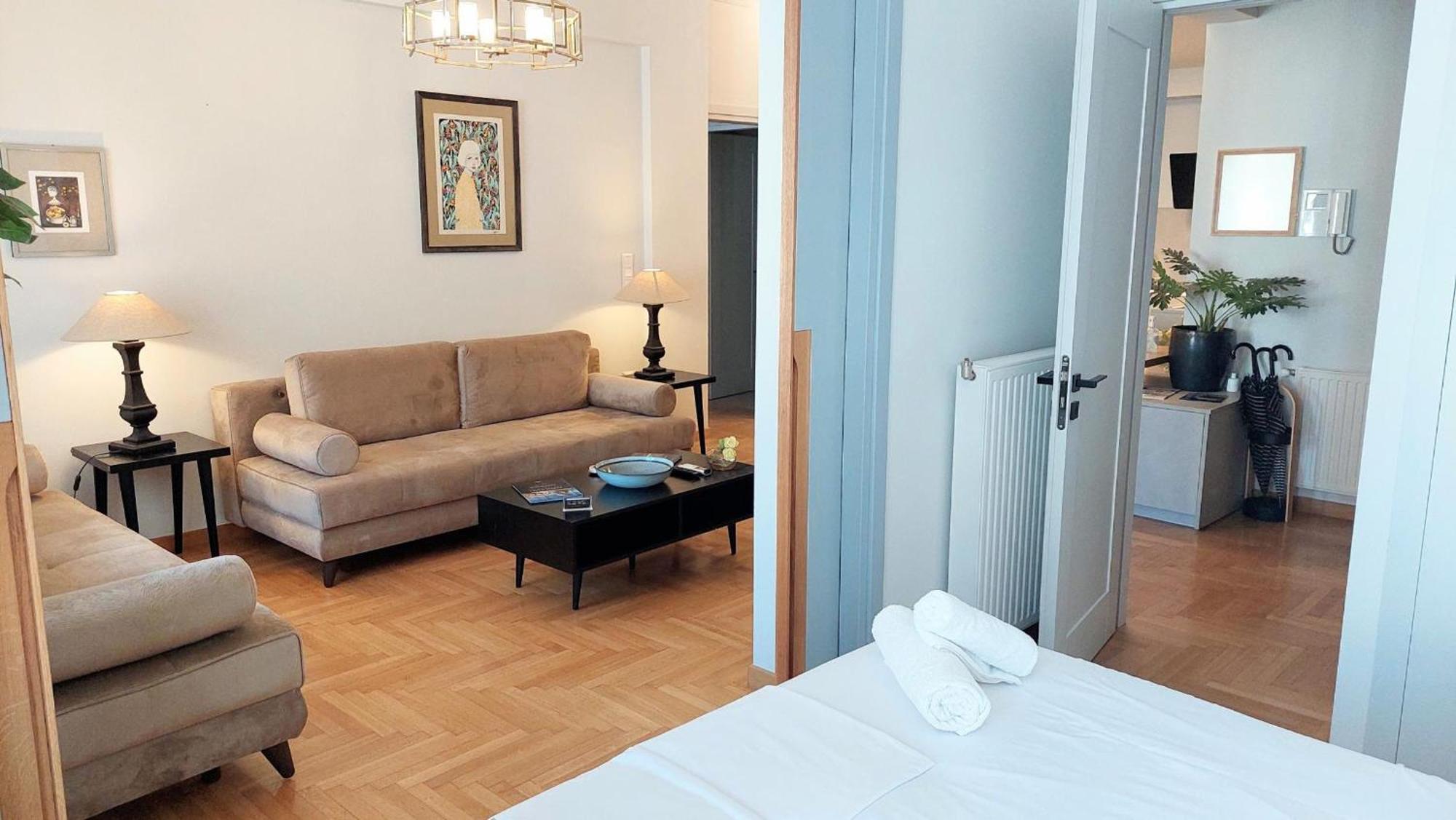 Elegant Apartment In Acropolis Athen Eksteriør bilde